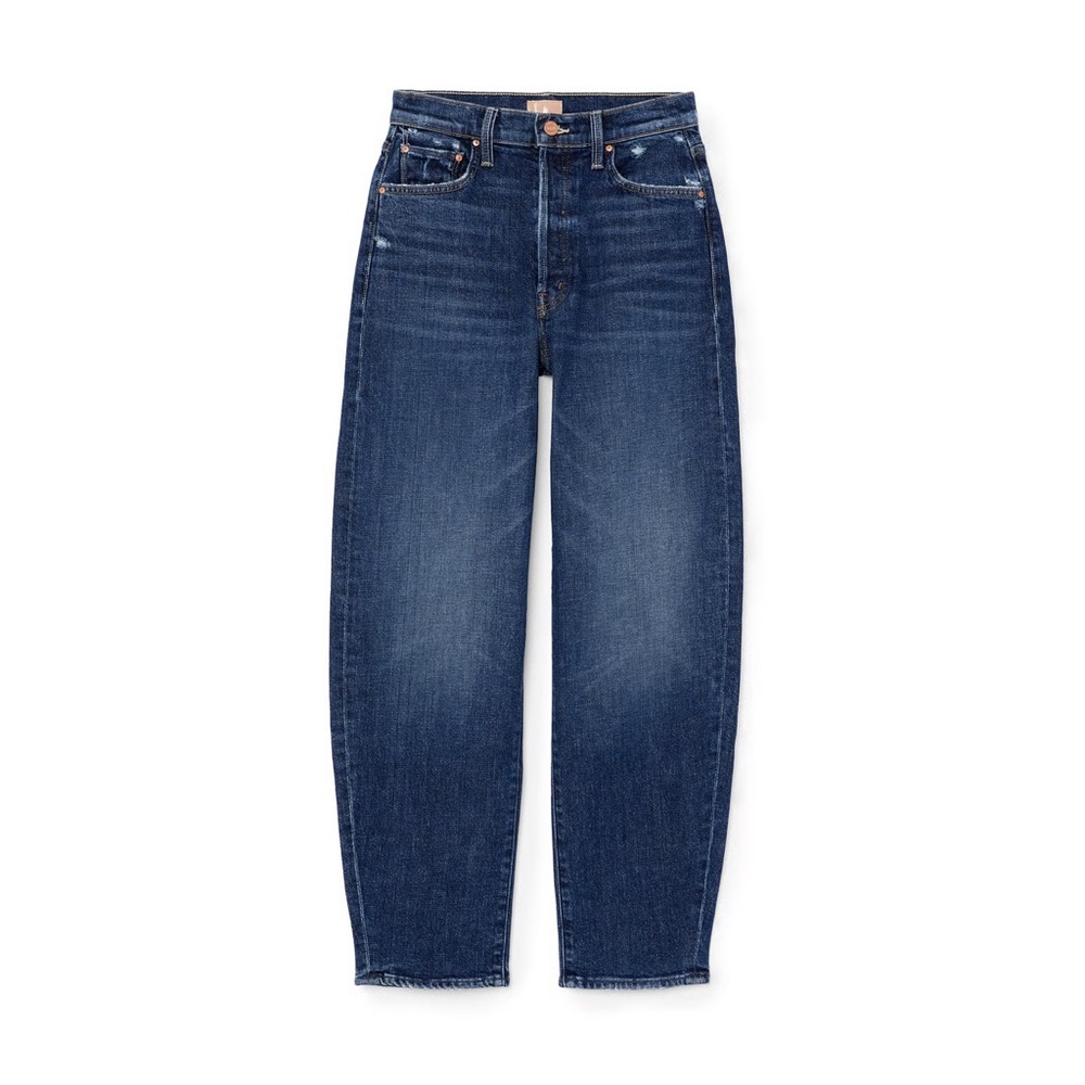 NWOT curbside flood mother jeans in Yee Haw size 27